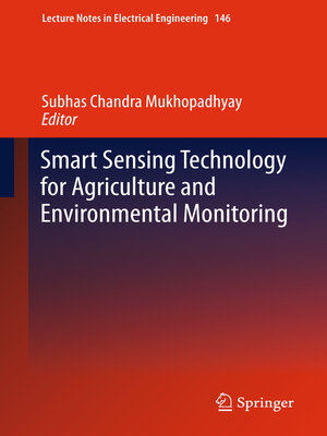 cover image of Smart Sensing Technology for Agriculture and Environmental Monitoring